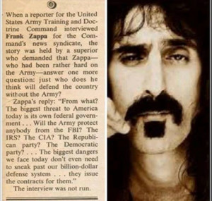 Frank Zappa Quote