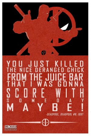 Just some awesome Comic book Character quotes