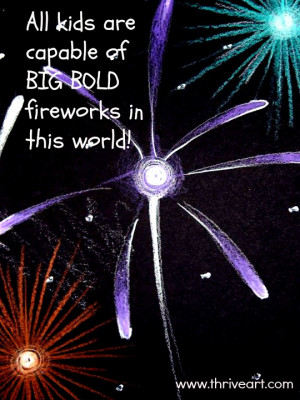 Fireworks quote image