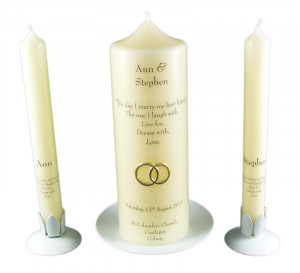 Wedding Candle Unity Set