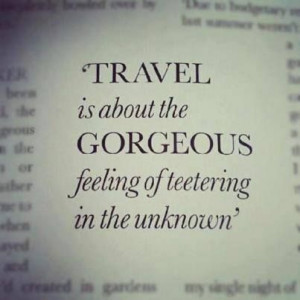 Travel quote :)
