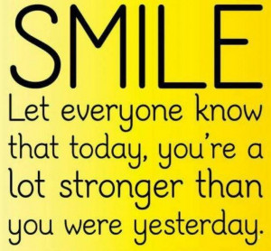 Smile Quotes – Stronger Quotes