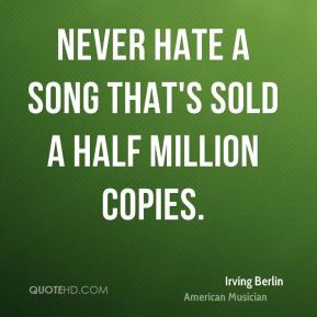 Irving Berlin Quotes