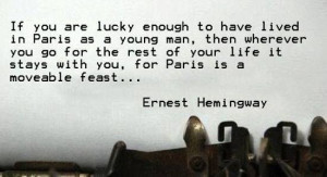 Moveable Feast by Ernest Hemingway