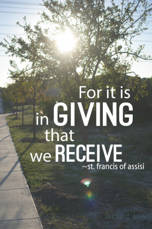 Famous Quotes About Charity Giving. QuotesGram