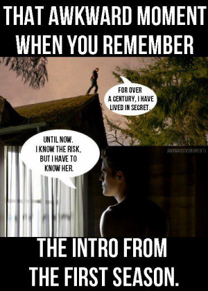 The Vampire Diaries TV Show Funny Funny TVD