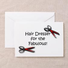 Hairdresser for the Fabulous Greeting Cards (Packa for