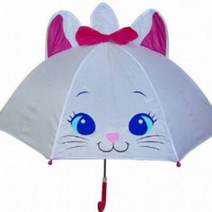 Disney the Aristocats Marie Cat Umbrella with Cat Ears 48cm for Kids