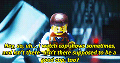 Bad Cop Quotes Lego Movie ~ good cop bad cop | Tumblr