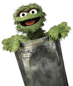 ... About Oscar the Grouch? Why Can’t Oscar Get Out of the Trash Can