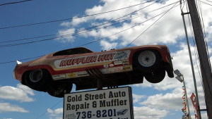 ... Find: Funny Car On A Stick. The “Muffler Hut” Funny Car