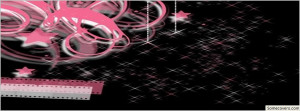 Girl Punk Pink Swirls Facebook Timeline Cover