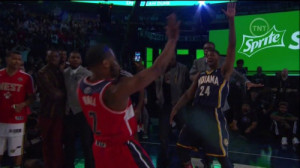 After an incredible dunk, John Wall celebrates by doing the nae nae ...
