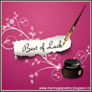 Best of Luck Wishes Image