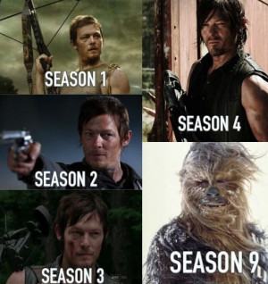 The Evolution of Daryl Dixon