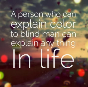 Blind Man Quotes