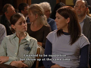 Gilmore Girls - funny quote from a funny TV show! Lorelai and Rory at ...