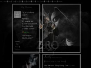 Searched for Zro Meth Smoke MySpace Layouts