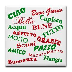 italian sayings tile coaster get the most popular italian sayings ...