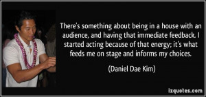 More Daniel Dae Kim Quotes