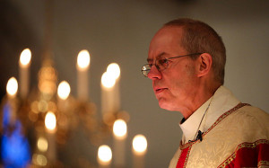 The Archbishop of Canterbury, The Most Reverend Justin Welby, delivers ...