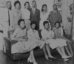 The Little Rock Nine Copyprint. NAACP Collection, Prints and ...