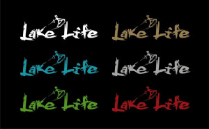 Image of Lake Life Decal Wakeboard 5