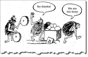 No thanks, I’m too busy to listen to you