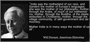Some famous quotes about India --