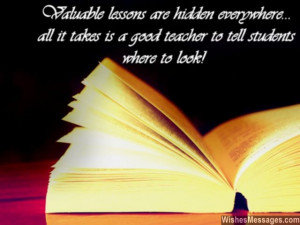 ... Messages for Teachers: Goodbye Quotes for Teachers and Professors