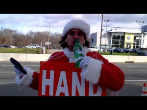 Crack head Santa Super Funny Hilarious drunk santa | PopScreen