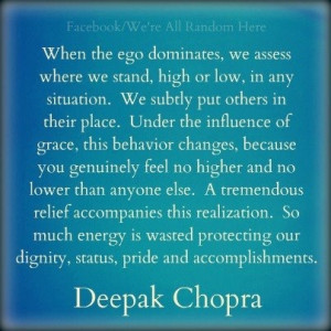 Never let your ego ruin your integrity