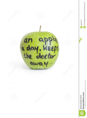 Royalty Free Stock Images: Close-up of sayings text on a juicy granny ...