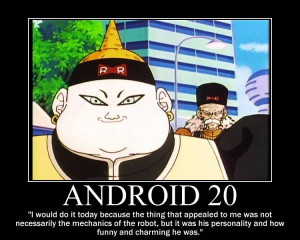 anime dragon ball z character android 20 doctor gero quote john badham