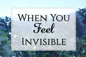Feel Invisible Quotes