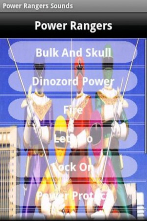 Power Rangers Sound Quotes Screenshot 2