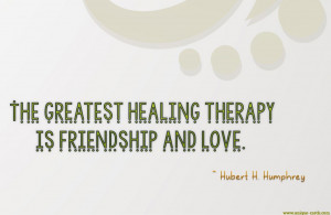 Friendship Quote By Hubert H. Humphrey
