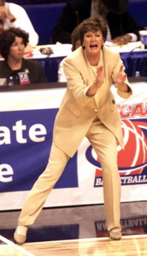 Pat_Summitt - Tennessee's head coach Pat Summitt