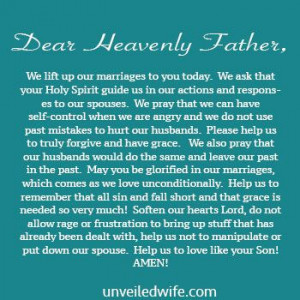 ... angry and we do not use past mistakes to hurt our husband… Read More
