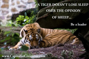 Tiger Quotes And Sayings Quotes for entrepreneurs
