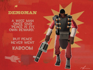KABOOM: A Demoman by whathe