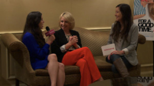 Lauren Miller on her and husband Seth Rogen's sexy roles affecting ...