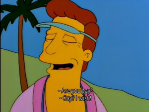 the simpsons #a fish called selma #Troy McClure