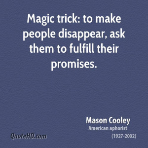 Magic trick: to make people disappear, ask them to fulfill their ...
