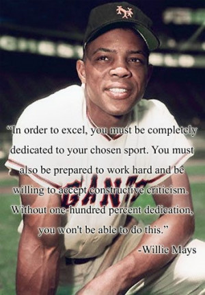 Motivational Quotes - Willie Mays