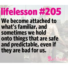 Little Life Lesson #205 : Comfort | GirlsGuideTo