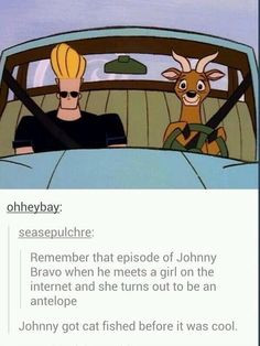 Johnny Bravo on Pinterest