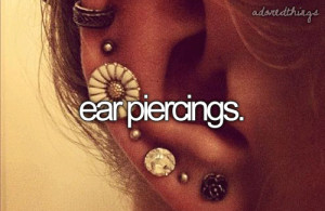 Ear Piercings Tumblr