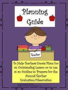 Guide To Exceeding Evaluations and Creating Wonderful Lesson Plans And ...