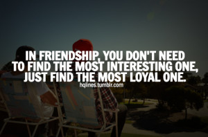Loyal Friend Tumblr Picture
